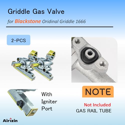 2-pack Griddle Burner Control Valve with Igniter Port M681