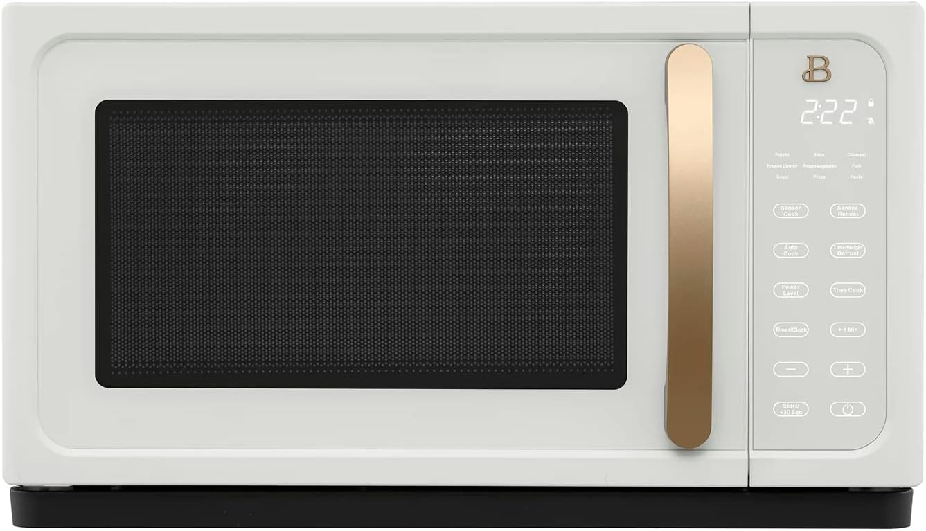White 1.1 Cu ft 1000 Watt Sensor Microwave Oven W80628