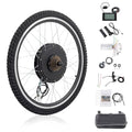 48V 1000W 26" Front/Rear Wheel Electric Bike Conversion Kit with LCD Display M6794