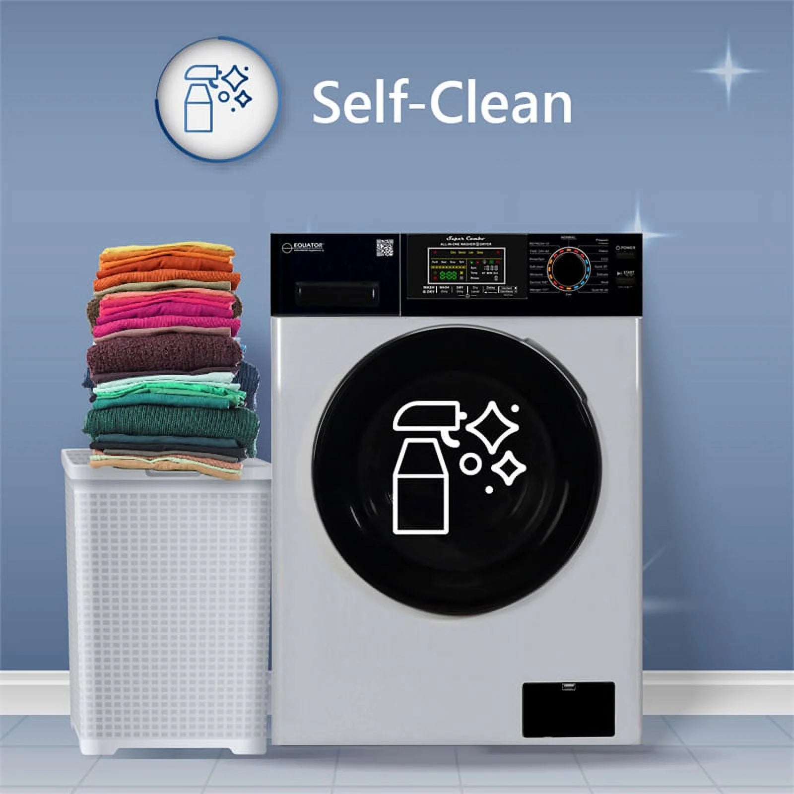 Compact 18 lbs Combo Washer Dryer G20351