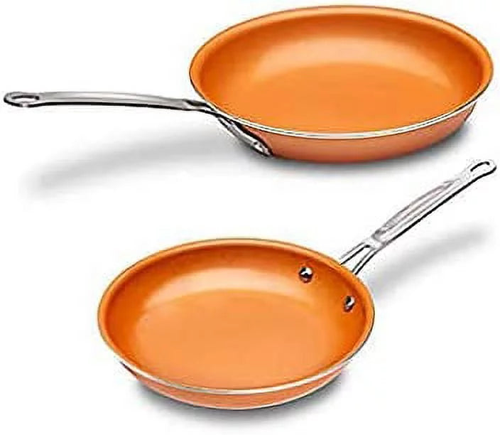 3 Pcs Nonstick Ceramic Frying Pan Cookware Set O447