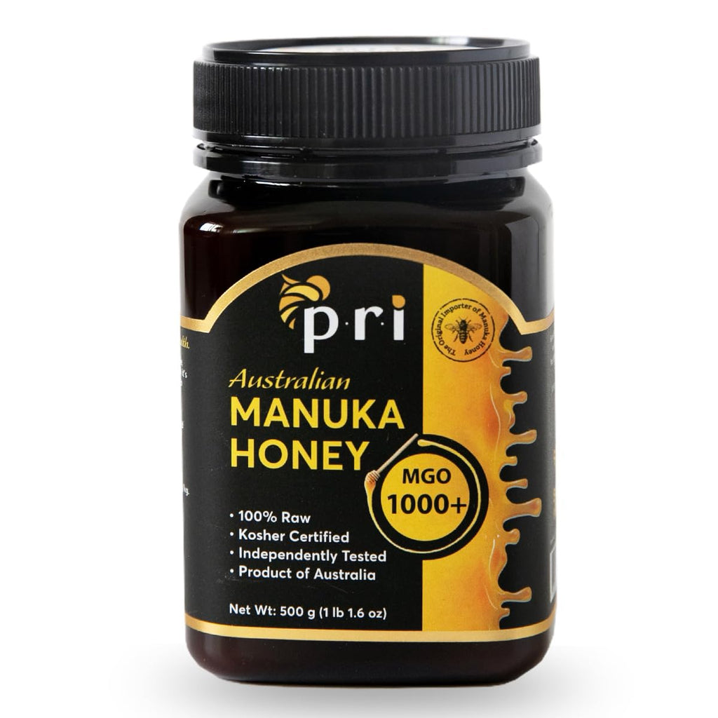 Manuka Honey MGO 1000+ 1.1LB Raw Manuka Honey 500g Jar R8526
