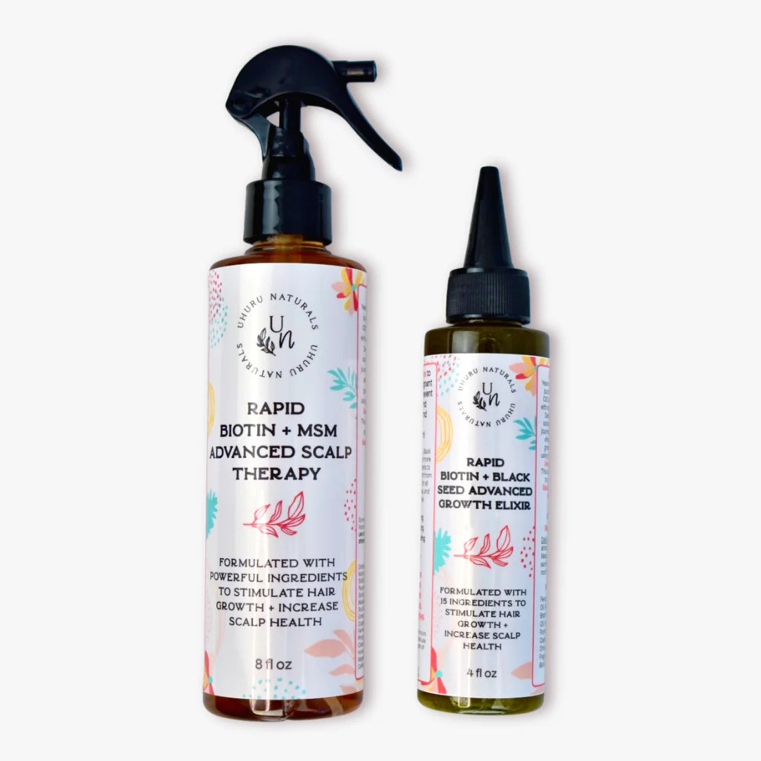 100% Natural Hair Growth Spray and Hair Growth Oil I416969