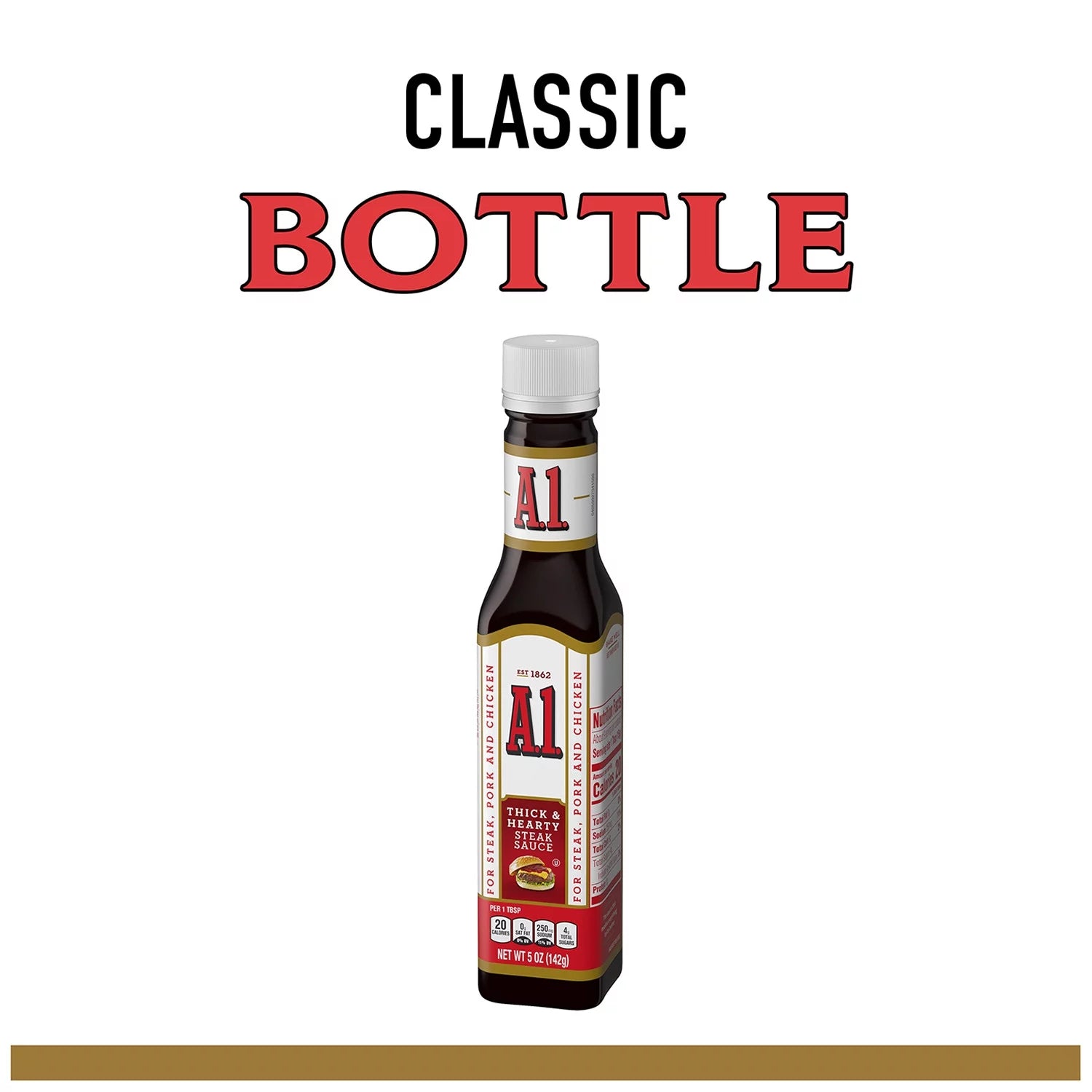 10 oz Bottle (3-Pack) Steak Sauce A470