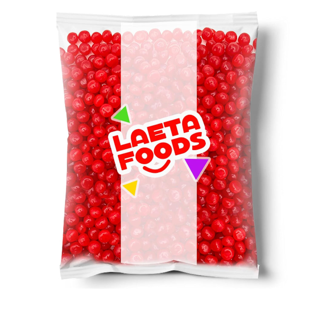 Cherry Sours Chewy Balls Candy (2 Pound Bag) G7534