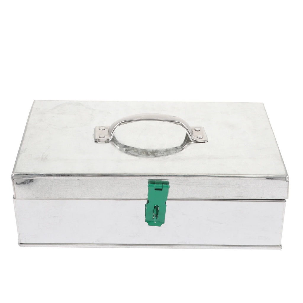 Aluminum Hard Case Storage Tin Box X4244