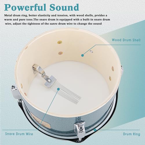 5-Piece 16 Inches Junior Drum Set W8250
