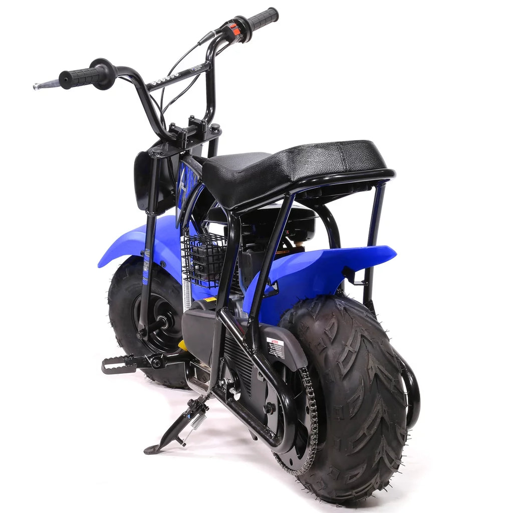 Blue 99cc Off-Road Mini Bike I7871