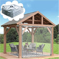 Clear Waterproof Tarpaulin with Grommets, 0.35mm, 3 * 4M J591