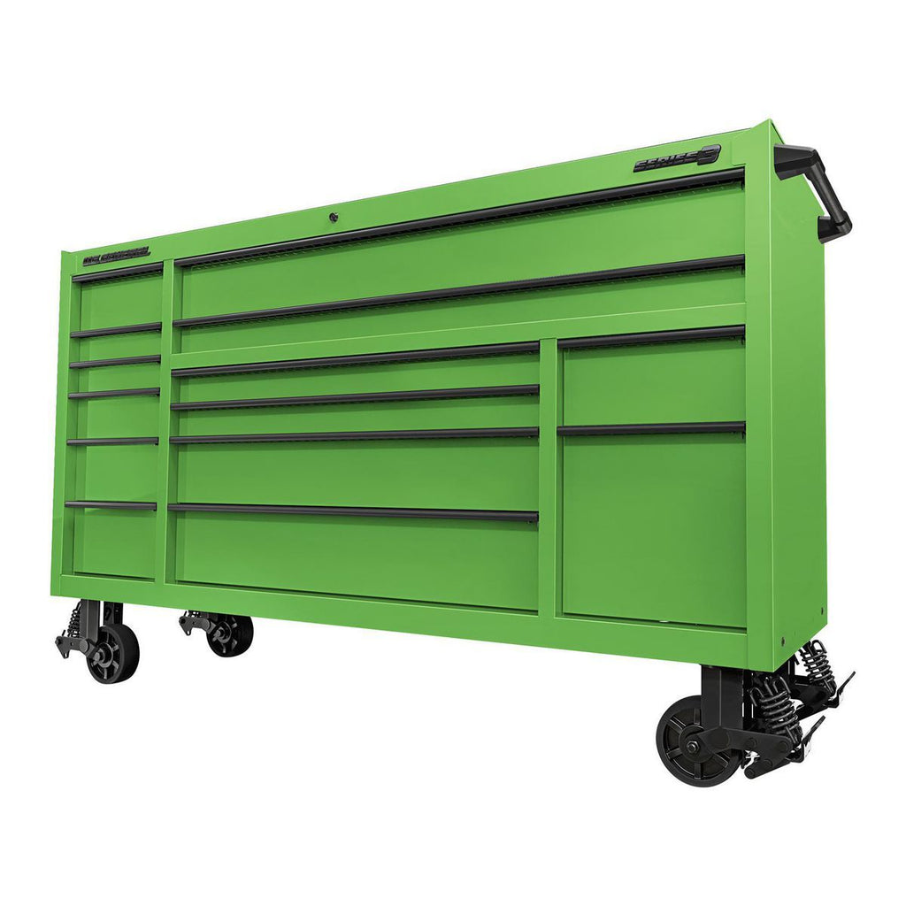 72 in. x 22 in. Triple-Bank Roll Cab, Slate Gray W680232