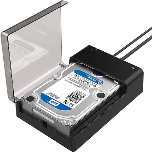 Tool Free USB Type C Dual Docking Station for PCIe NVMe M.2 SSDs H688174