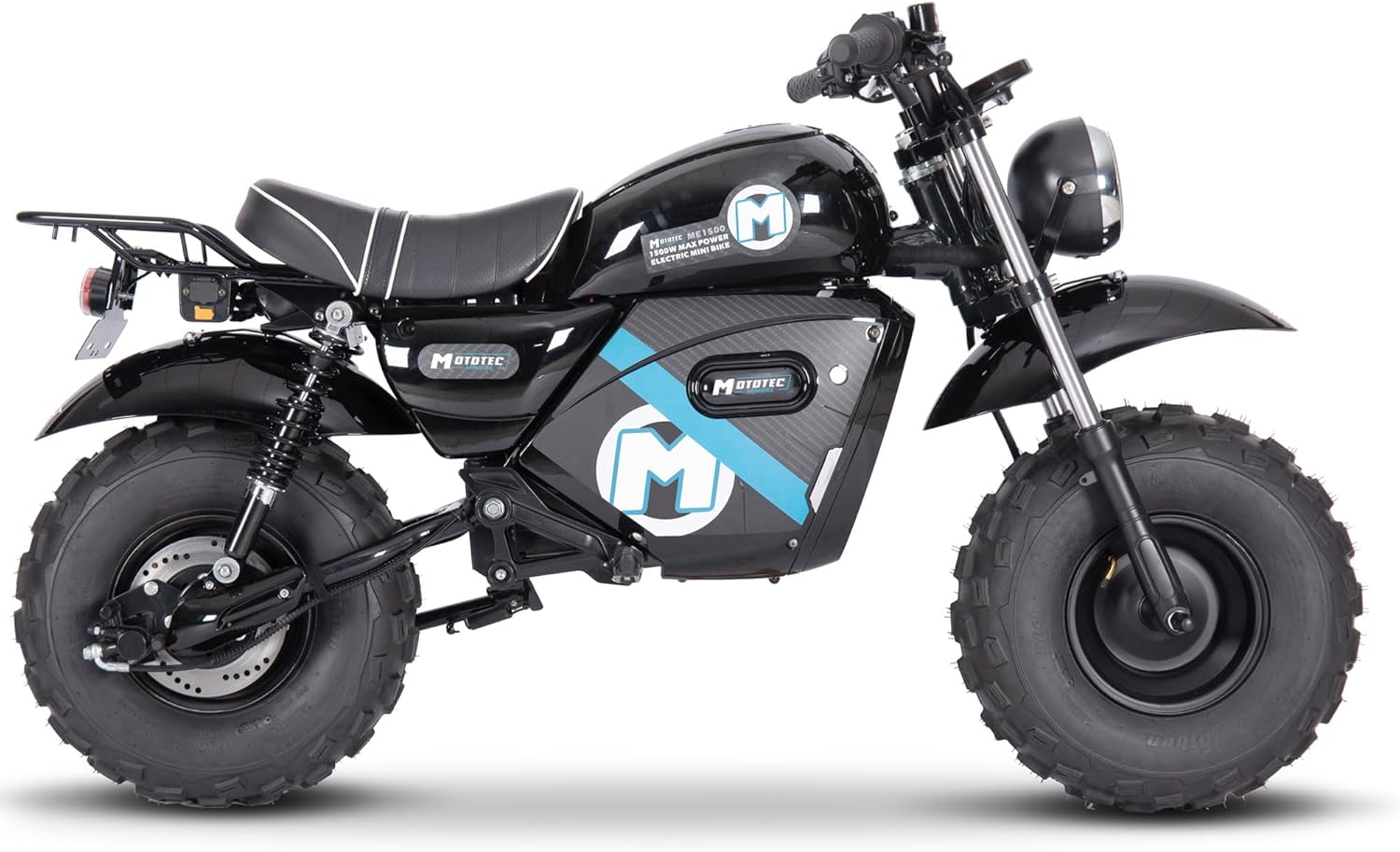 60v 1500w Electric Mini Bike Lithium Black H43220