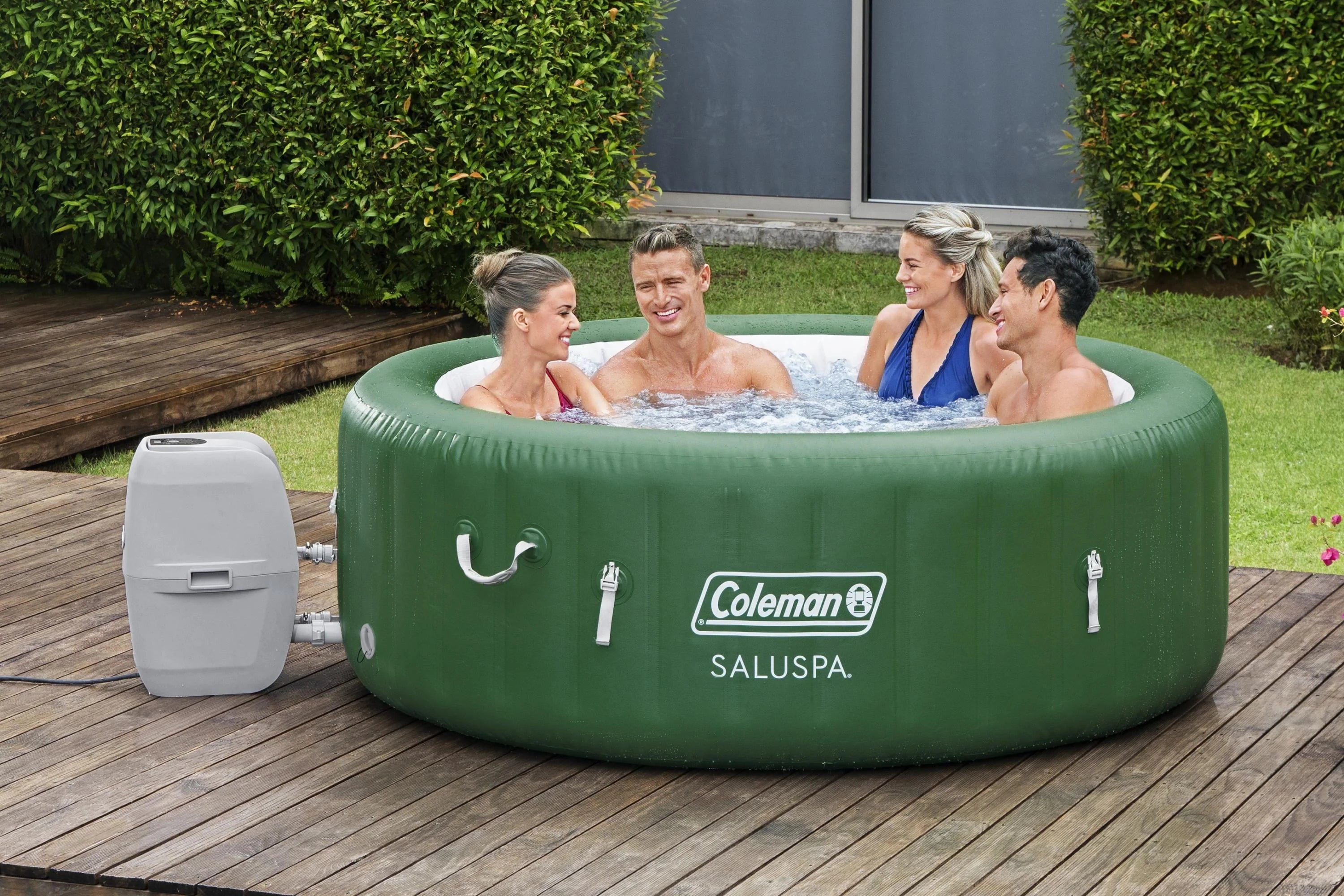 6 Person Inflatable Hot Tub F479149
