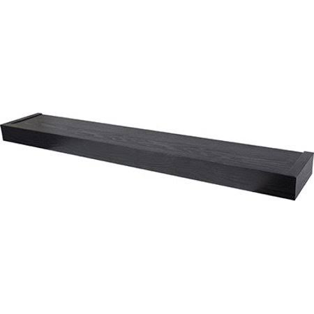 36 inch Black Flat Floating Shelf Z65253