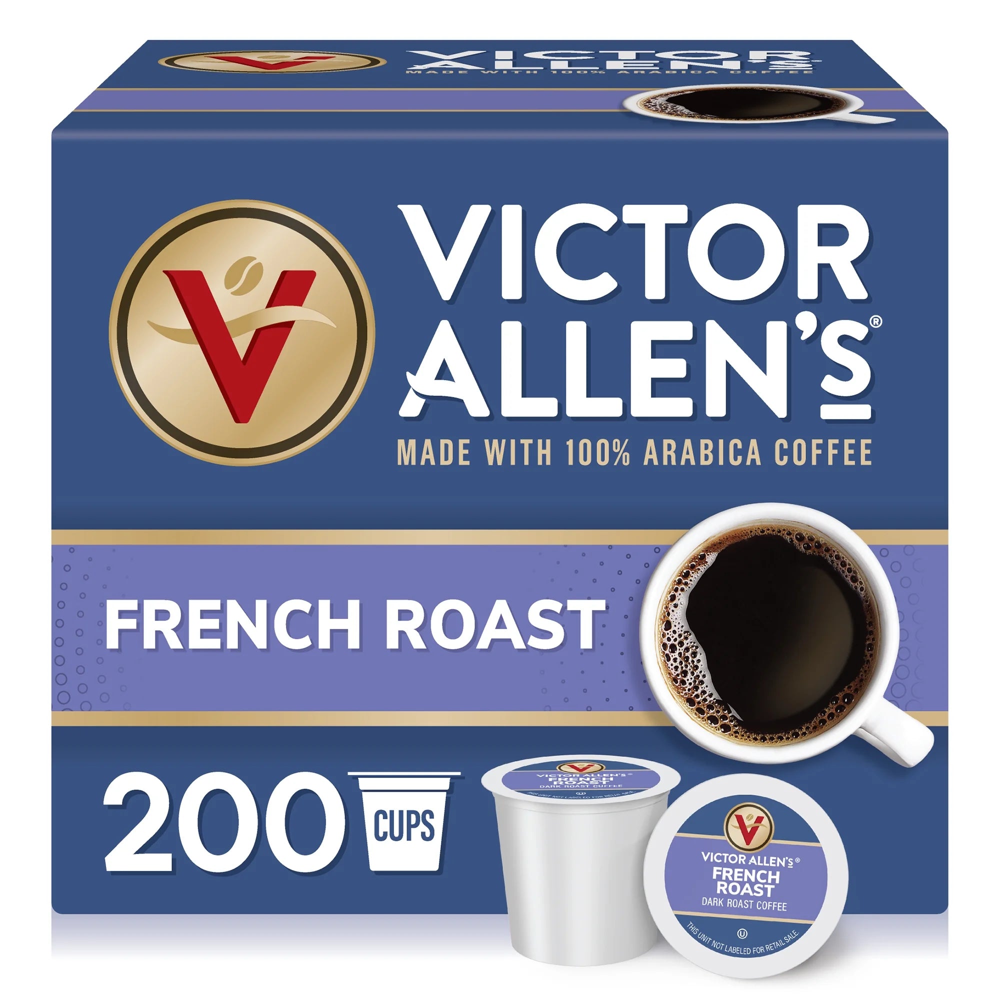Dark Roast Single Serve Coffee Pods V214