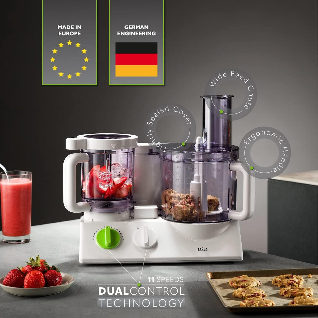 12 in 1 Multi-Functional Food processor with Blender, Juice Extractor, Citrus Juicer A4996