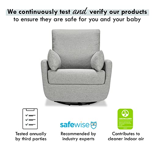Ivory Boucle Swivel Glider T196496