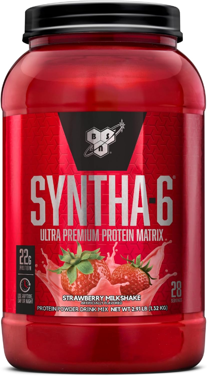 Strawberry Whey Protein Powder, 28 Servings B3141