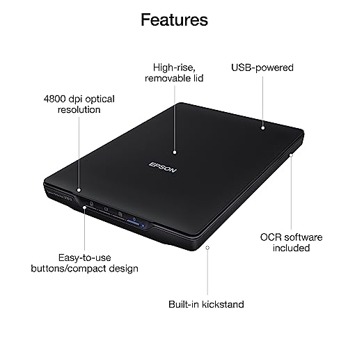 Flatbed Scanner with 4800 dpi Optical Resolution N88891