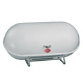 White Steel Bread Box T4131