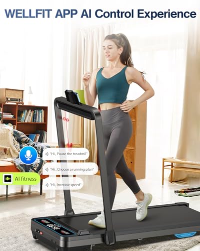 2 in 1 Smart Treadmill with 300lbs Capacity G82889