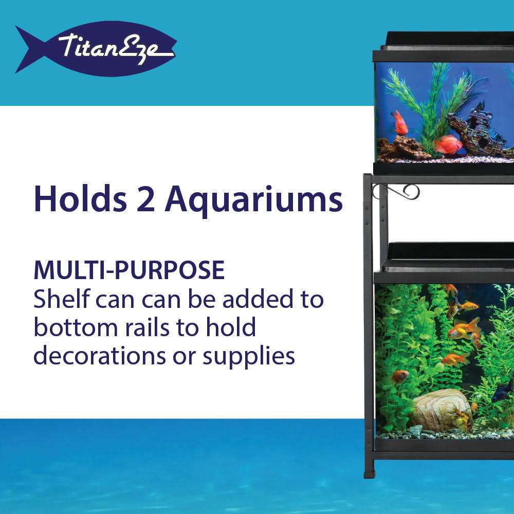 65 Gallon Double Aquarium Stand G415996