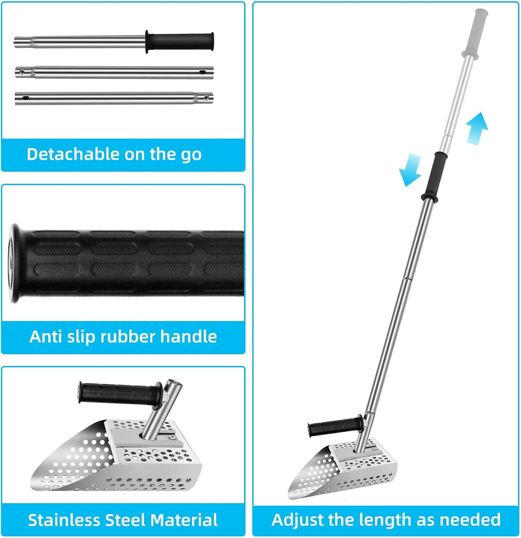 Long Handle Stainless Steel Sand Scoop F918769