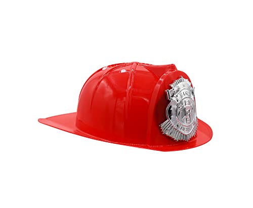 Deluxe Child Firefighter Helmet Costume Accessory Fireman Hat U111151