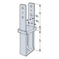 6 x 6 Column Base Standoff G977