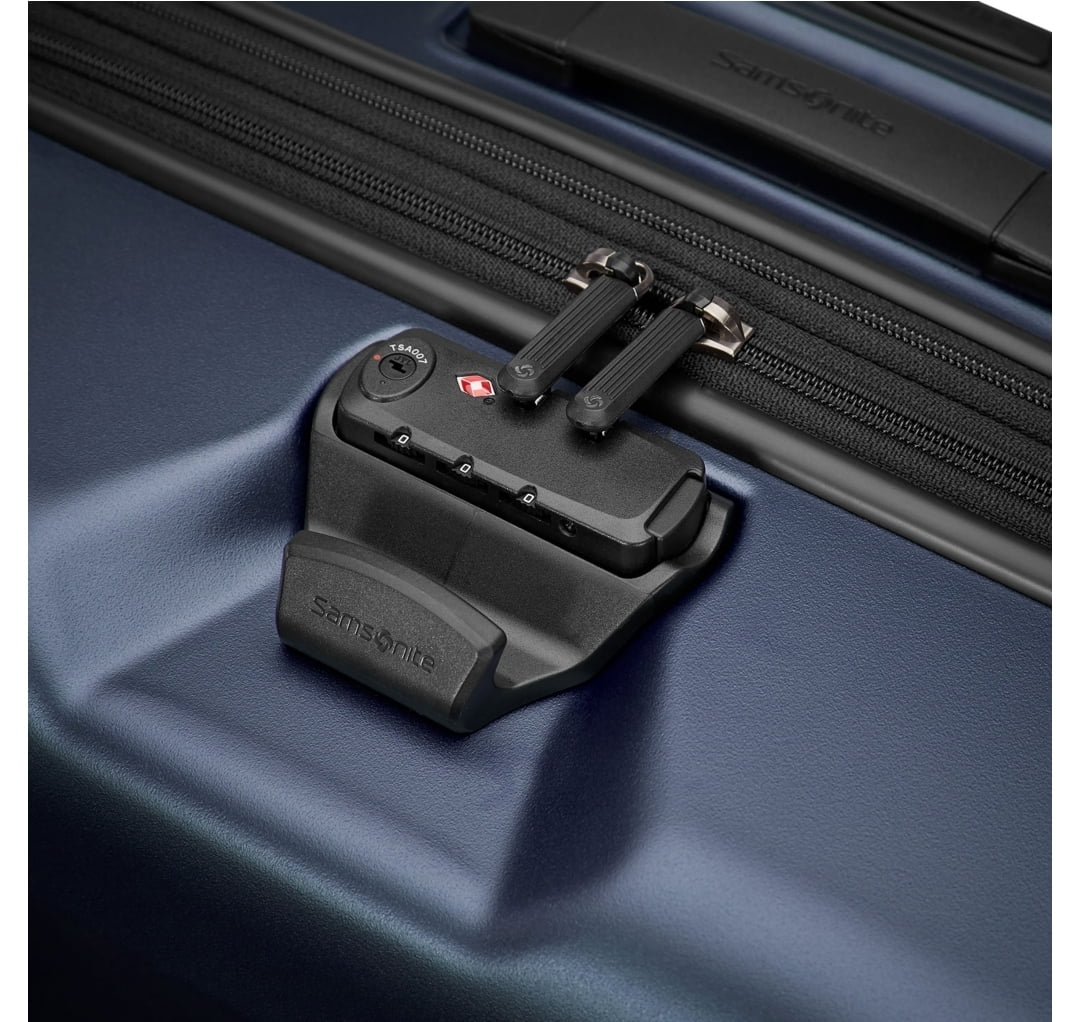 2-Piece Hardside Luggage Set Blue X888