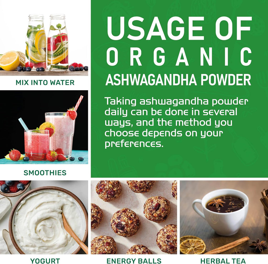 Ashwagandha Root Powder 1.25 Pound (20oz) M798038