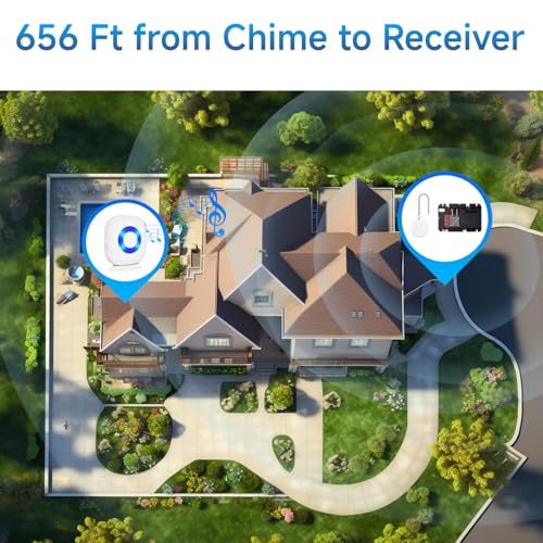 Doorbell Extender 656Ft Door Chime D304