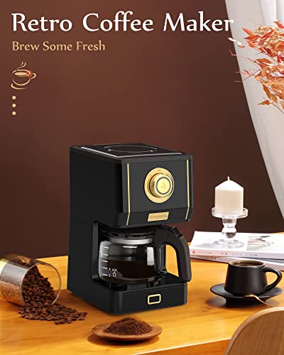 25 Oz Glass Coffee Pot Coffee Maker with Reusable Filter Z563988