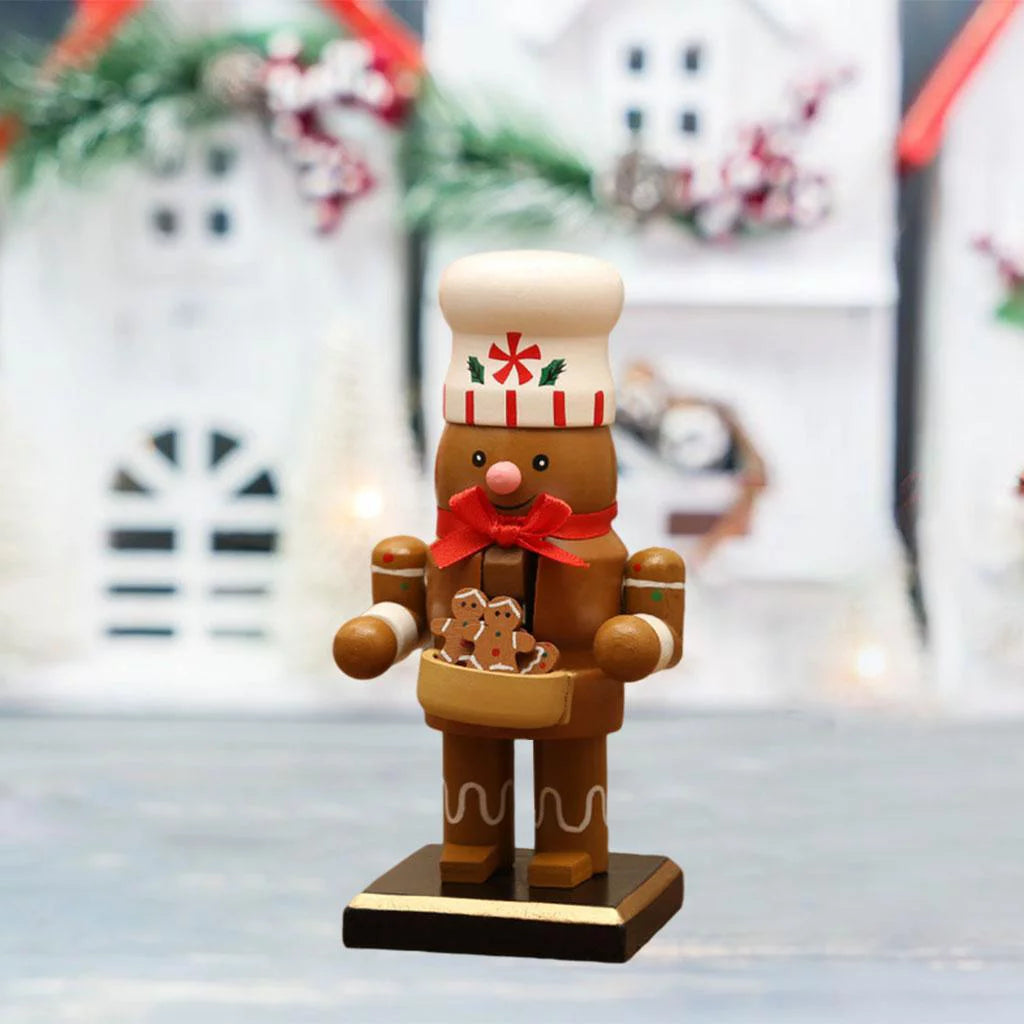 16cm Nutcracker Puppet Gingerbread Man Decor J41624