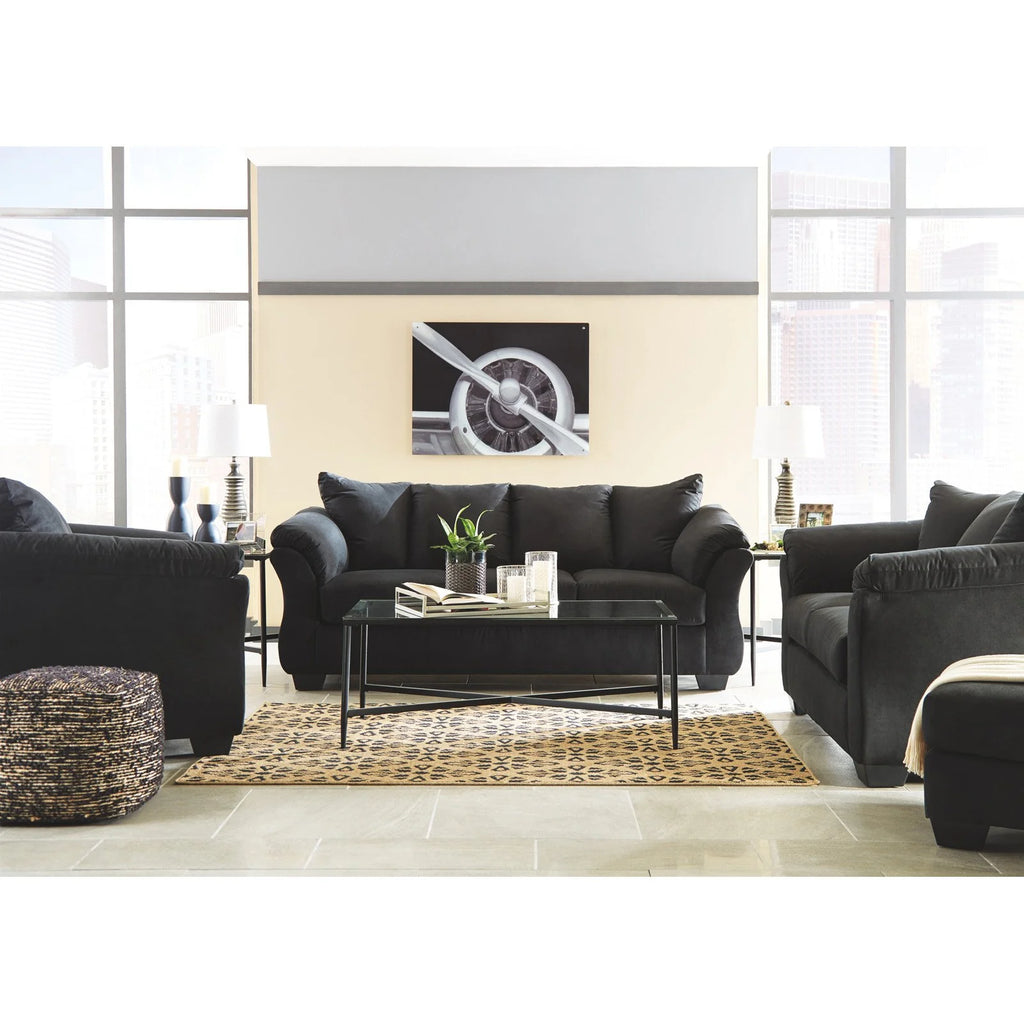 Blue Loveseat X72374