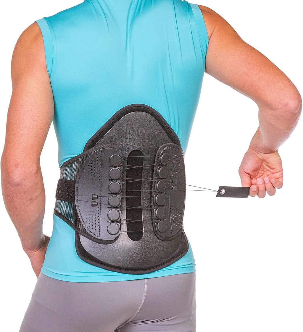 Rigid Lumbosacral Corset Belt with Pulley System N473797