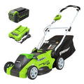 40V 21" Brushless Cordless Self-Propelled Lawn Mower with 5.0Ah Battery and Charger H464