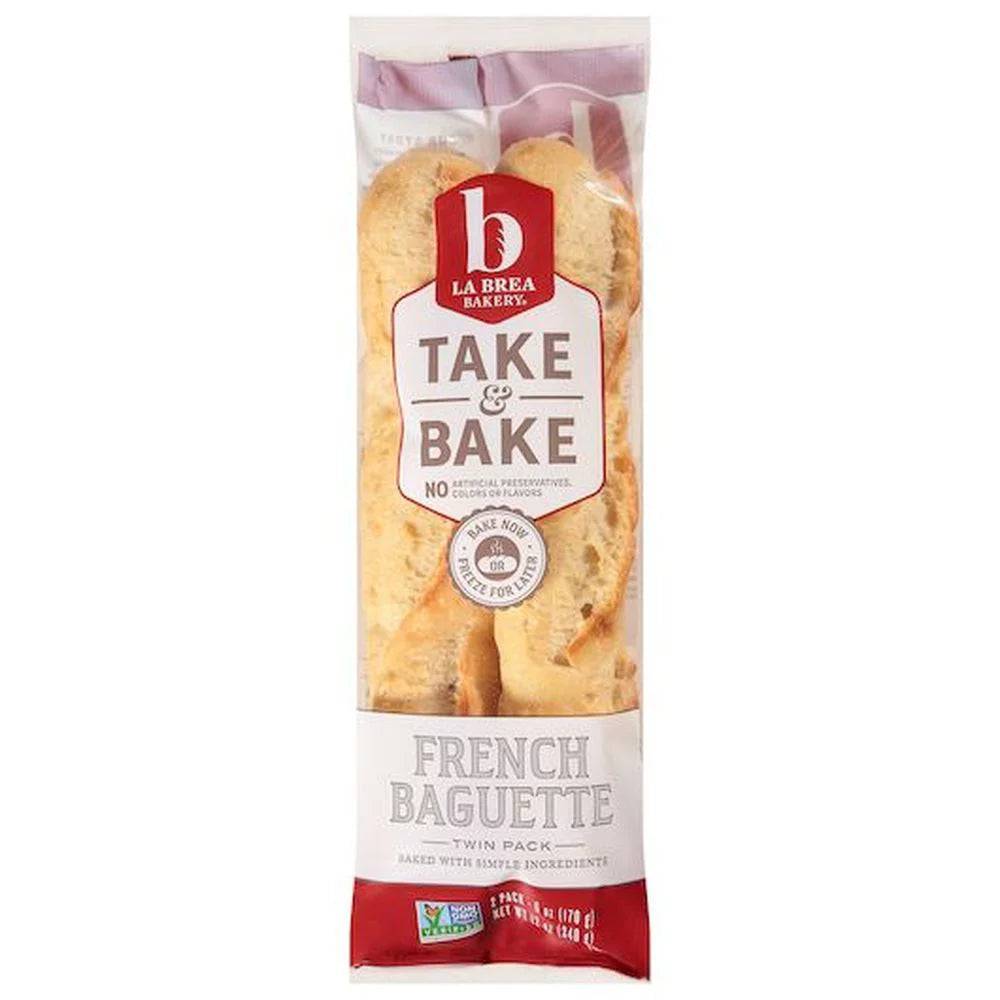 Twin Pack Baguette Bread, 12 Ounce X40244