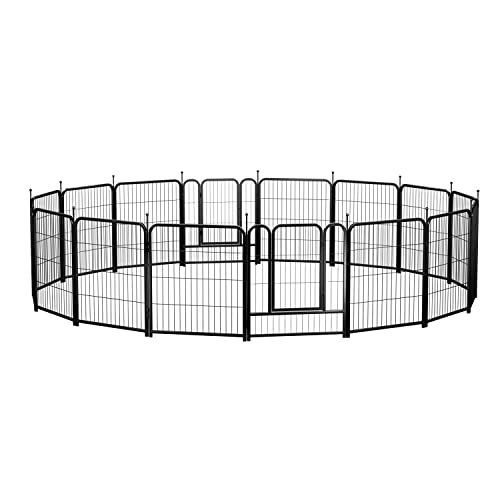 24”/32”/40” Metal Dog Fence Playpen I179
