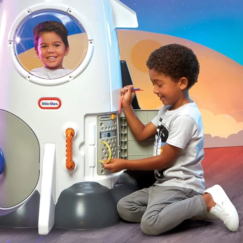 Adventure Rocket Space Astronaut Pretend Role Play, 40 x 18 x 18 inches X20586