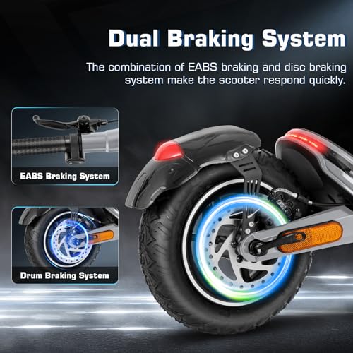 Peak 850W Electric Scooter with 30 Miles Range and 36 MPH Top Speed T61270