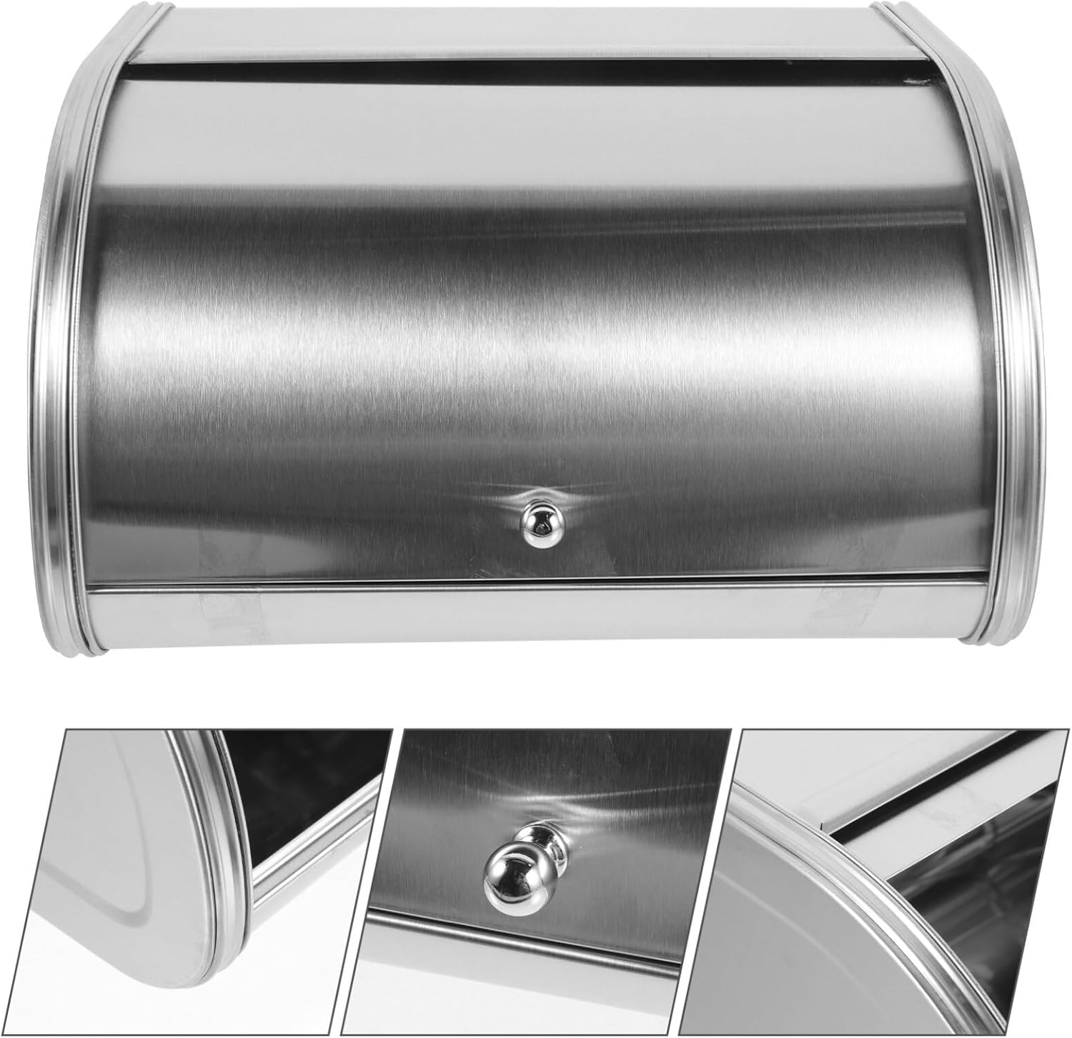 Stainless Steel Bread Storage Container Box with Cover U818