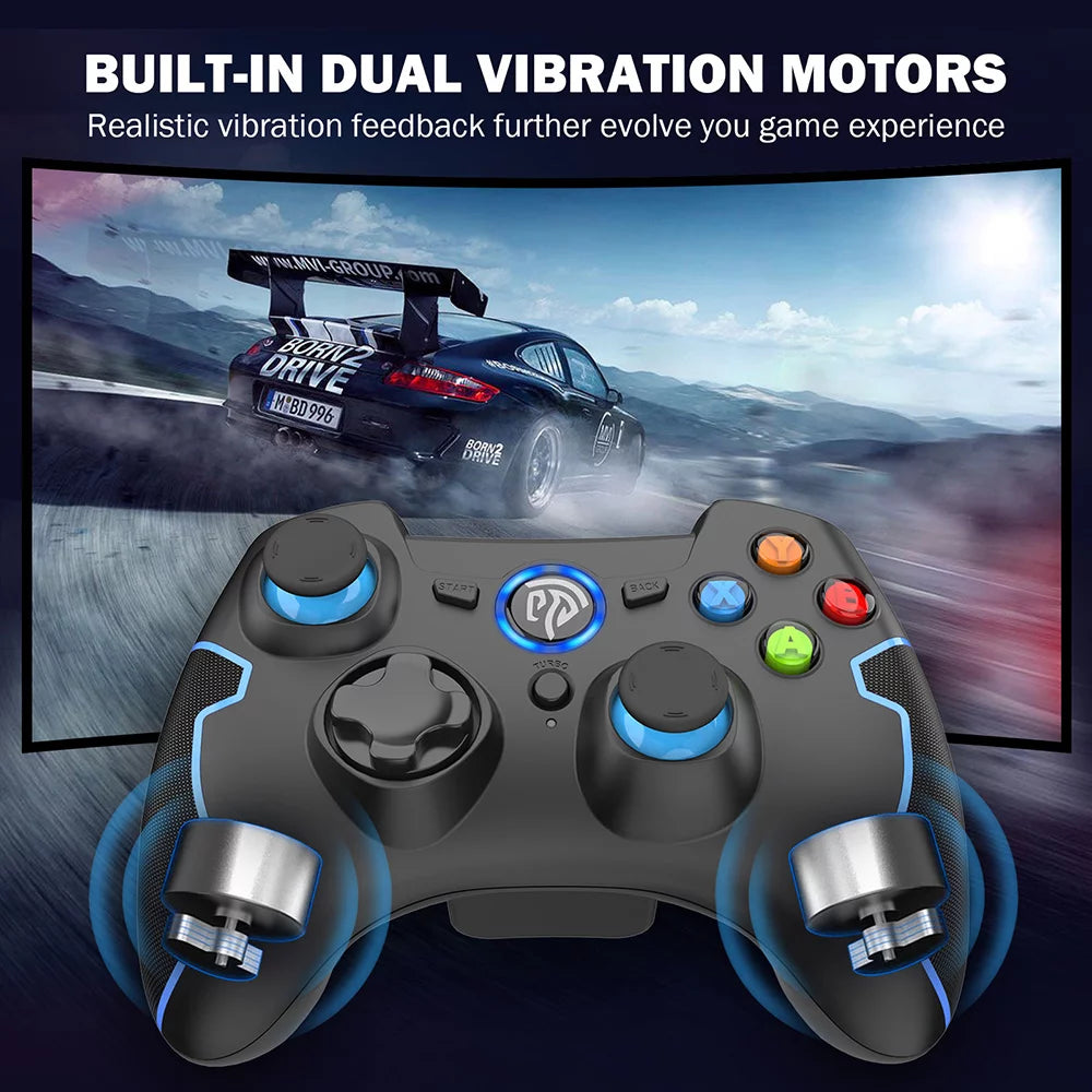 Black 2.4GHz Wireless Gaming Controller D559923