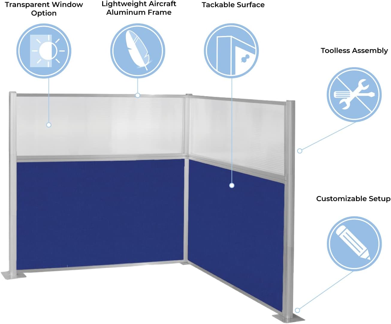 Sound Dampening Cubicle Walls K951