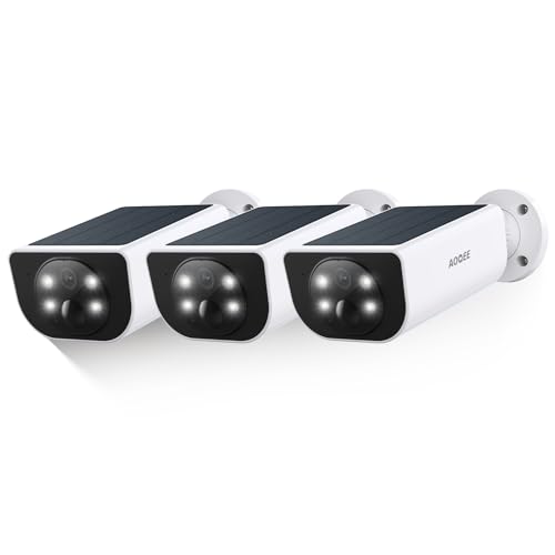 2K Wireless Security Camera Outdoor with Solar Powered Charging X8107