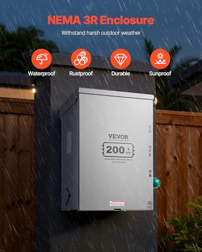 200A Manual Transfer Switch 120/240V C42284