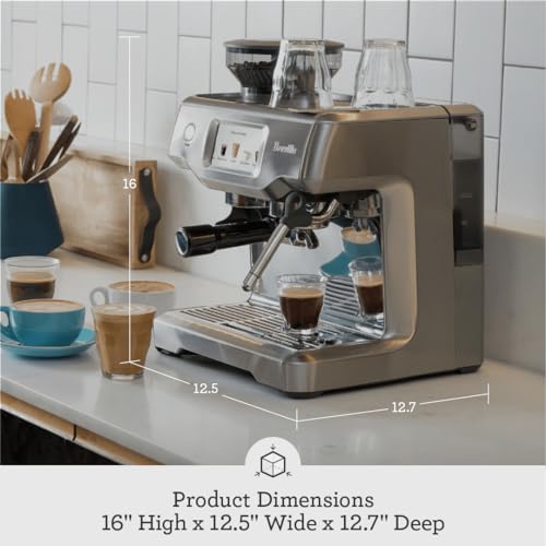 Brushed Stainless Steel Espresso Machine O760