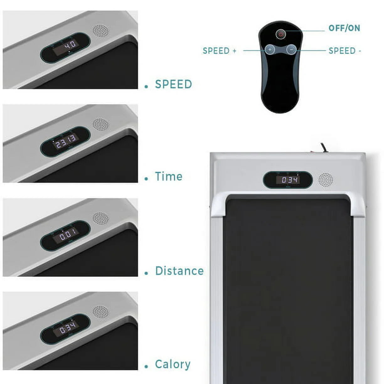 Under Desk Treadmill with Remote Control P893