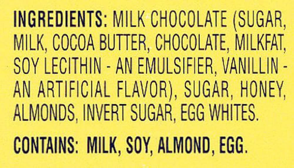 Swiss Milk Chocolate with Honey and Almond Nougat, 600 Gram Q915743