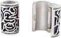 Viking Beard Bead 8x12x20mm Stainless Steel Q8528